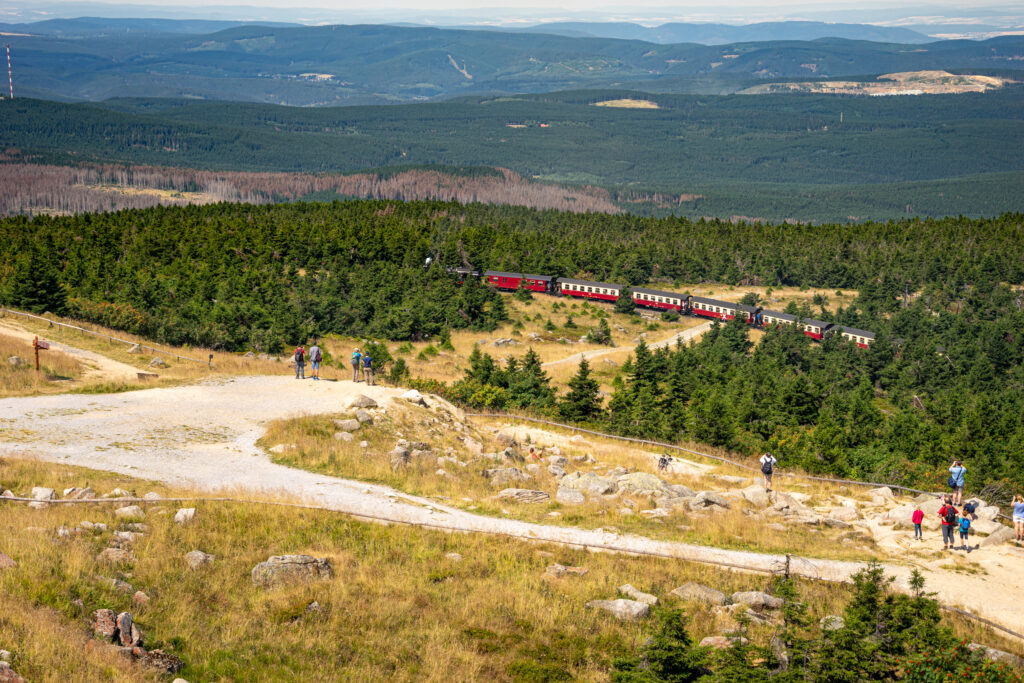 Harz smalspoor op de Brocken