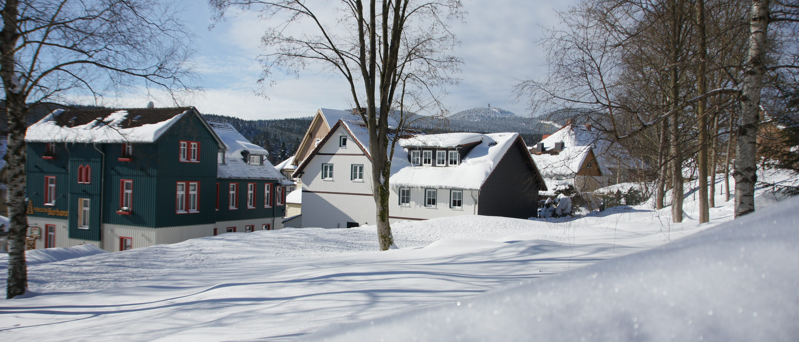 Schierke, de Schierker Feuerstein Arena en het vakantieoord Zum Wildbach: een winters sprookje in het Harzgebergte